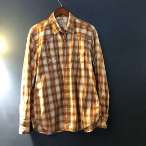 Lucky Brand Men’s XL Western Wear Button-down